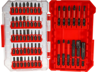Набор бит PH/PZ/TORX/HEX/Plus-Minus SGS SGS63-52C, сталь S2, 52 шт